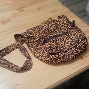 BDG Denim - Leopard Print Messenger Bag